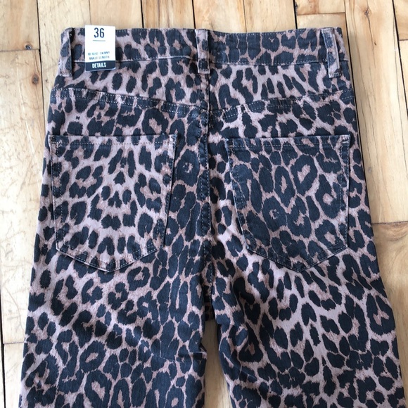 Zara Léopard Skinny Jeans - Picture 4 of 6